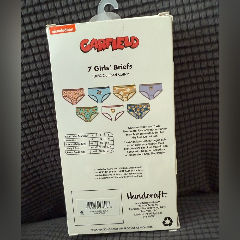 **SOLD**Nickelodeon Garfield Underwear - Picture 5 of 7